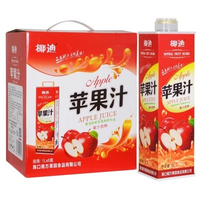 正宗海南泰式生榨椰子汁饮料1L*6瓶鲜榨大瓶椰奶椰果汁饮品整箱批发特价图4