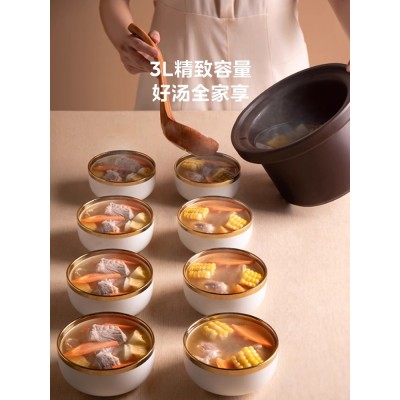 美的电炖锅陶瓷煲汤家用煮粥神器燕窝辅食机婴儿宝宝料理机图5