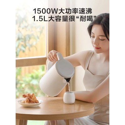 美的电热水壶家用宿舍自动泡茶不锈钢保温办公室恒温烧水壶电水壶图5