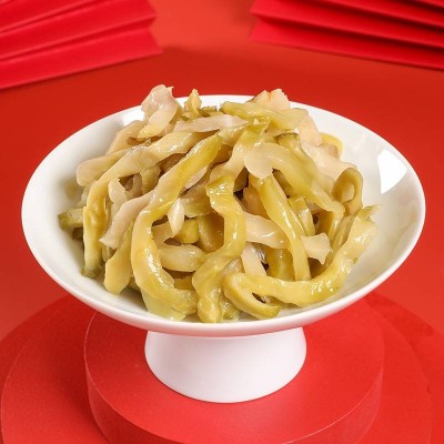 乌江 清淡榨菜丝清香80g/袋 开味下饭泡沫榨菜图4