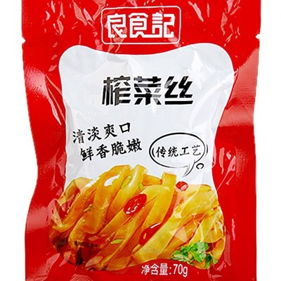 良食记榨菜丝70g/袋图3