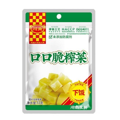 川南口口脆榨菜53g/袋 下饭开味早餐喝粥图3