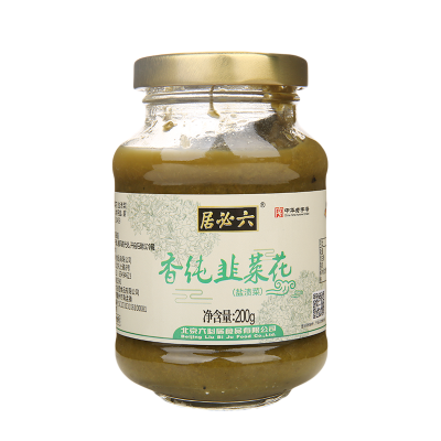 六必居香纯韭菜花200g/瓶图3