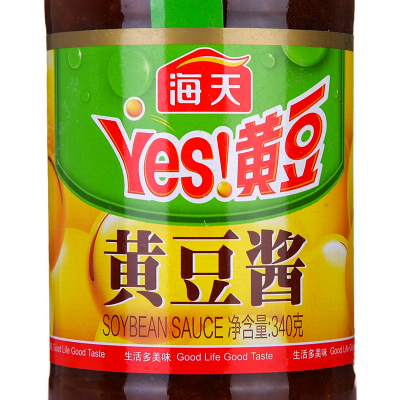 海天黄豆酱340g/瓶图2