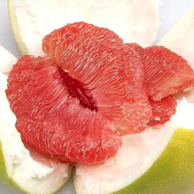 三红蜜柚2粒装约3kg/箱图2
