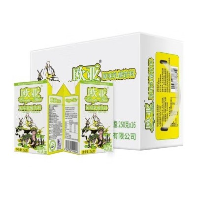 欧亚（Europe-Asia） 原味酸奶饮料 高原云南大理 250g*16盒 整箱装图4
