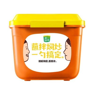 欣和葱伴侣六月香甜面酱800g/盒图2