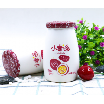欧亚（Europe-Asia） 欧亚小幸运低温酸奶酸牛奶百香果 180g*6瓶 整箱装图2
