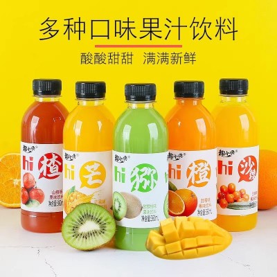 隽辰堂果汁饮料整箱特价橙汁饮品芒果汁猕猴桃大瓶装汽水12瓶一箱 12瓶装360mI升级版5种口图2