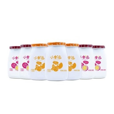 欧亚（Europe-Asia） 欧亚小幸运炭烧芒果酸奶 180g*6瓶 整箱装图5