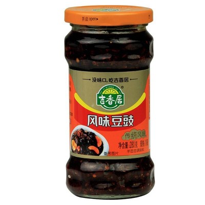 吉香居风味豆鼓特惠装280g*2瓶 拌饭拌面酱开味图3