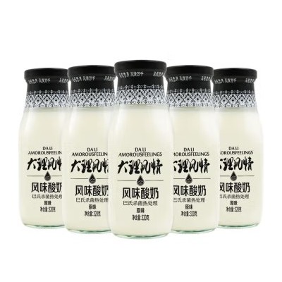 欧亚（Europe-Asia） 欧亚大理风情风味酸奶常温酸奶 早餐乳制品 320g*10瓶 整箱装图3