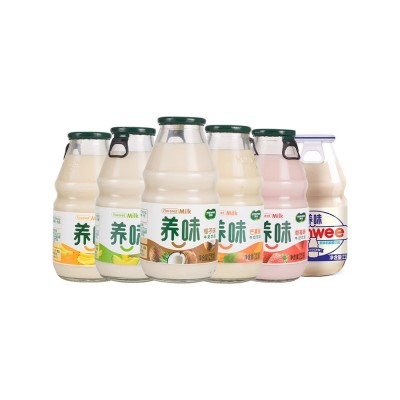 养味牛奶饮品草莓香蕉味牛奶乳酸菌儿童学生早餐奶整箱组合图4