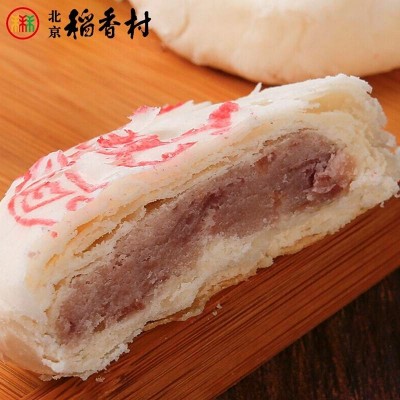 北京稻香村鲜花玫瑰饼 500g 整盒装图4