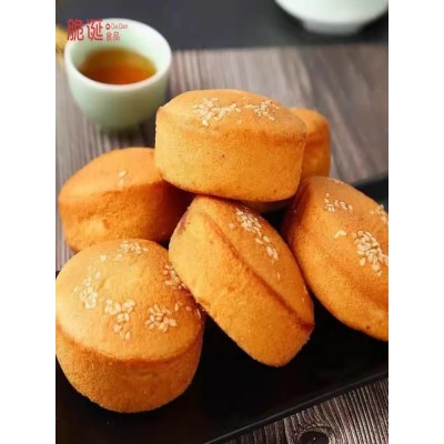 脆诞糕老式脆皮鸡蛋奶香蛋糕 2.5kg 整箱装图2