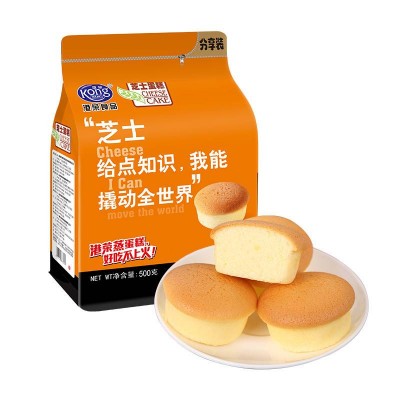 港荣芝士蛋糕 500g*1袋 整袋装图5
