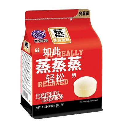 港荣奶香蛋糕 500g*6包 整箱装图2