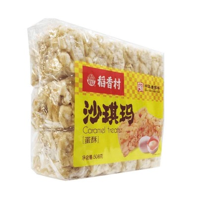 稻香村蛋酥沙琪玛 508g*6袋 整箱装图2