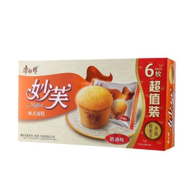 康师傅 妙芙欧式蛋糕奶油味 288g*6盒装图3