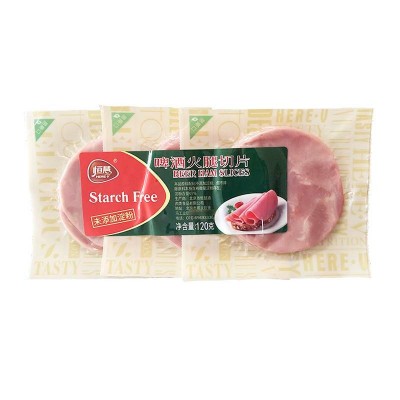 恒慧啤酒火腿切片120g/袋图2