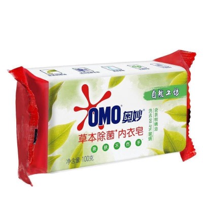 奥妙(0MO)茶树内衣皂100G*3草本除菌内衣洗衣皂图5