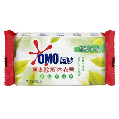 奥妙(0MO)茶树内衣皂100G*3草本除菌内衣洗衣皂图4