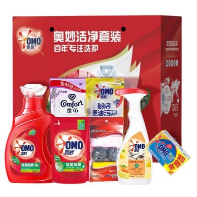 奥妙洗衣液洗衣皂重油污套装组合商品图2
