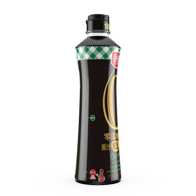 厨邦零添加原汁黑豆特级生抽500ml/瓶图2