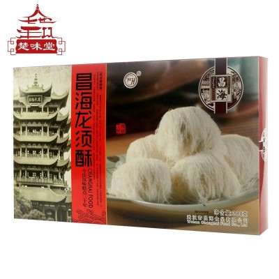 楚味堂湖北武汉特产糕点龙须酥 200g*4盒 整箱装图2