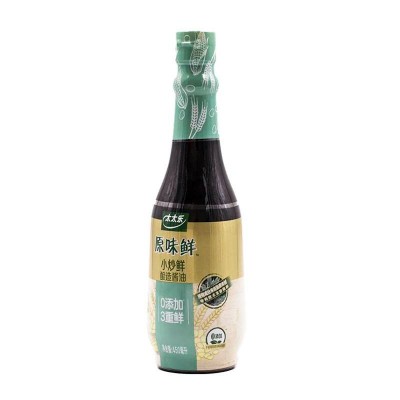 太太乐原味鲜小炒鲜酿造酱油450ml/瓶炒菜提鲜图2