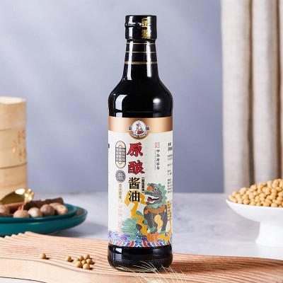 金狮原酿酱油500ml/瓶图2