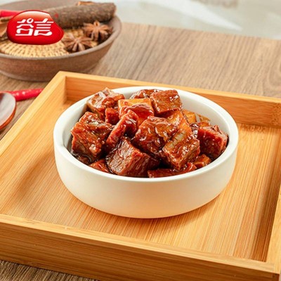 谷言酱香牛肉速食料理包 加热 即食200g*5袋图3