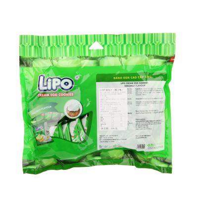 LIPO 越南进口LIPO面包干椰子味300g*6/箱图2