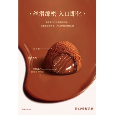 诺梵金松露圣诞巧克力 1kg*1盒图3