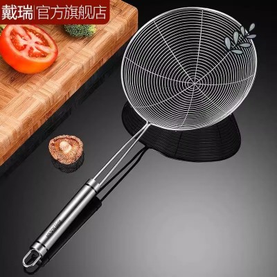 创意家用生活小百货大全大漏勺不锈钢家用勺子厨房捞面过滤网神器图2