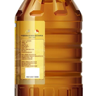 中粮福临门家香味老家土榨三级菜籽油 5L/桶图5