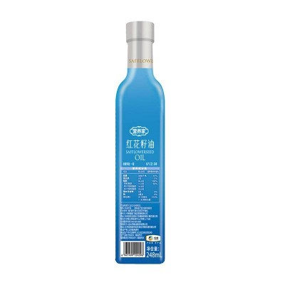 中粮福临门营养家红花籽油黄金产地健康好油248ml/瓶图2