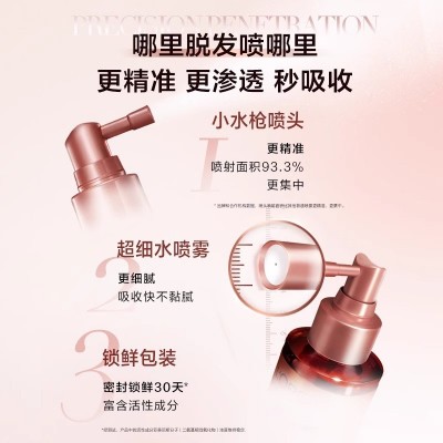 欧莱雅防脱小水枪喷雾固发护发头皮护理强韧发根精华液图4