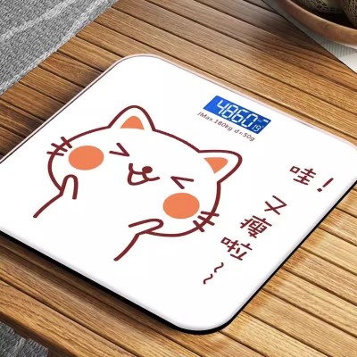创意抖音同款懒人神器家庭小百货居家生活日用品实用充电迷电子秤图3