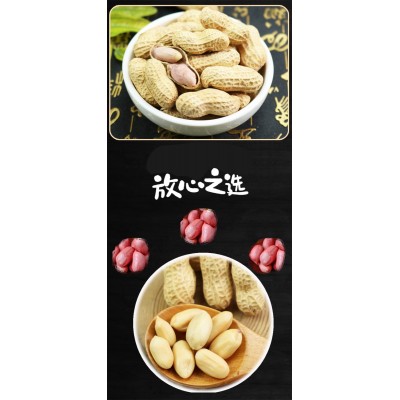 驼背熊炒花生 蒜香花生五香味 500g*5袋 整箱装图4