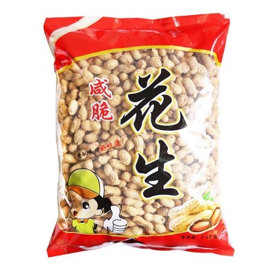 驼背熊炒花生 蒜香花生五香味 500g*5袋 整箱装图5