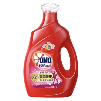 奥妙全自动樱花洗衣液3kg持久留香护衣含金纺浓缩天然酵素图2
