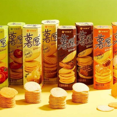 好丽友（orion） 薯愿混合多口味薯片【店长推荐】混合口味5盒70g图5