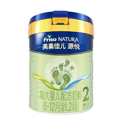 美素佳儿源悦(Friso NATURA)较大婴儿配方(6-12月龄,2段) 400g图2