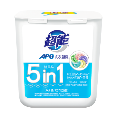 超能APG洗衣凝珠20颗五腔200g图2