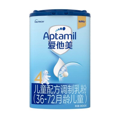 爱他美 儿童配方奶粉4段36-72个月 800g/罐图5