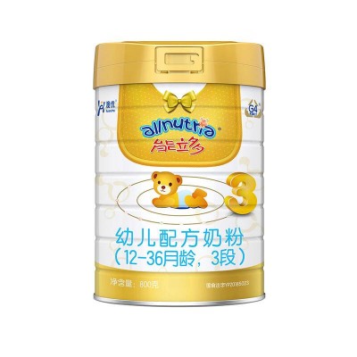 澳优  (Ausnutria) 荷兰进口能立多 幼儿配方奶粉 3段 (12-36月龄，3段) 800g/罐图4