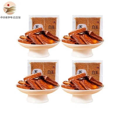 白玉豆制品豆腐干素食真空五香干炒菜烹饪开袋即食 五香干 150g *4袋图2