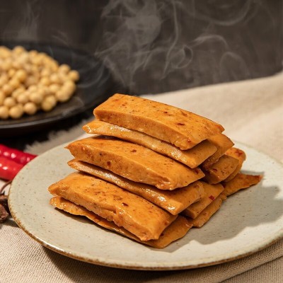 三只松鼠（Three Squirrels）三只松鼠/袋 豆腐干卤味干子休闲零食小吃素食 Q弹豆干五香味240g图2