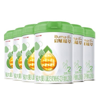 惠氏启赋 (Wyeth) 进口有机婴幼儿配方奶粉2段 (6-12月) 810g*6图5